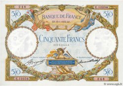 50 Francs LUC OLIVIER MERSON type modifié FRANCE  1933 F.16.04 AU-