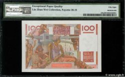 100 Francs JEUNE PAYSAN Favre-Gilly FRANCE  1947 F.28ter.01 AU