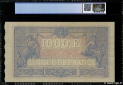 1000 Francs BLEU ET ROSE FRANCE  1891 F.36.03 VF+