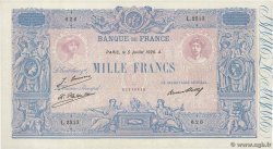 1000 Francs BLEU ET ROSE FRANCIA  1926 F.36.43 EBC