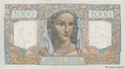 1000 Francs MINERVE ET HERCULE FRANKREICH  1945 F.41.07 fST+