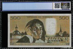 500 Francs PASCAL Petit numéro FRANCE  1968 F.71.01A1 VF