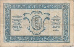 50 Centimes TRÉSORERIE AUX ARMÉES 1917 Petit numéro FRANCIA  1917 VF.01.01 BC