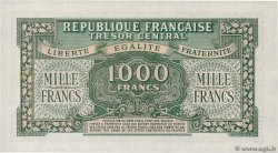 1000 Francs MARIANNE THOMAS DE LA RUE FRANKREICH  1945 VF.13.01 fST