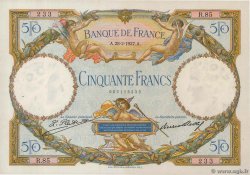 50 Francs LUC OLIVIER MERSON FRANKREICH  1927 F.15.01