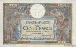 100 Francs LUC OLIVIER MERSON sans LOM FRANCIA  1919 F.23.11 BB