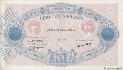 500 Francs BLEU ET ROSE FRANCIA  1930 F.30.33
