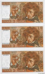 10 Francs BERLIOZ Consécutifs FRANCE  1977 F.63.22 AU+