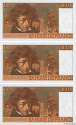 10 Francs BERLIOZ Consécutifs FRANCE  1977 F.63.22 SPL+