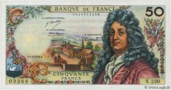 50 Francs RACINE FRANCIA  1974 F.64.27 q.FDC