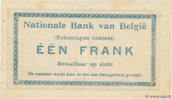 1 Franc BÉLGICA  1914 P.081 EBC+