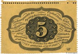 5 Cents VEREINIGTE STAATEN VON AMERIKA  1862 P.097a fST