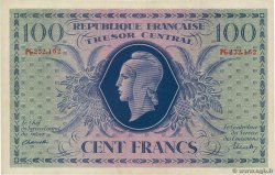 100 Francs MARIANNE FRANKREICH  1943 VF.06.01a VZ