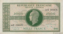 1000 Francs MARIANNE THOMAS DE LA RUE FRANCIA  1945 VF.13.02