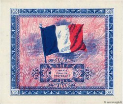 5 Francs DRAPEAU FRANCIA  1944 VF.17.02 FDC