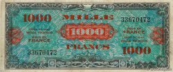 1000 Francs DRAPEAU FRANCIA  1944 VF.22.01 BB