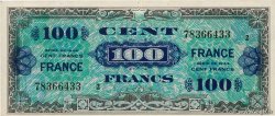 100 Francs FRANCE FRANKREICH  1945 VF.25.02 VZ