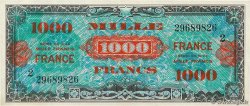 1000 Francs FRANCE FRANKREICH  1945 VF.27.02