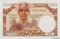 100 Francs TRÉSOR PUBLIC Épreuve FRANKREICH  1955 VF.34.00Ed fST+