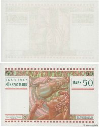 50 Mark SARRE Épreuve FRANKREICH  1947 VF.48.00Ec ST