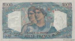 1000 Francs MINERVE ET HERCULE FRANCE  1947 F.41.18 AU-