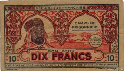 10 Francs ALGERIEN  1943 K.394 SS