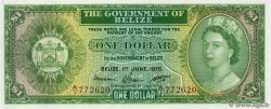1 Dollar BELIZE  1975 P.33b FDC
