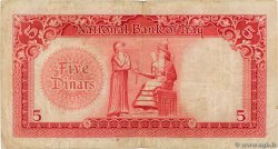 5 Dinars IRAQ  1947 P.040a MB