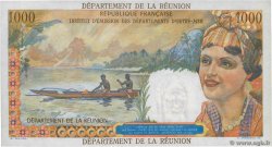 20 NF sur 1000 Francs Union Française ISOLA RIUNIONE  1971 P.55b AU+