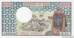 1000 Francs CHAD  1978 P.03c SC+