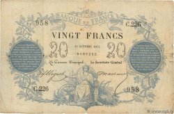 20 Francs type 1871 FRANCE  1871 F.A46.02 pr.TB