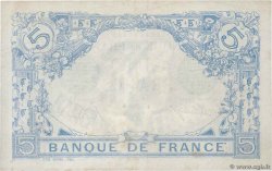 5 Francs BLEU FRANCE  1916 F.02.43 XF-