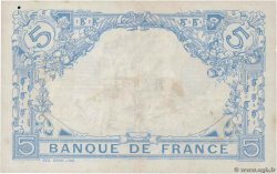 5 Francs BLEU FRANKREICH  1916 F.02.44 fVZ