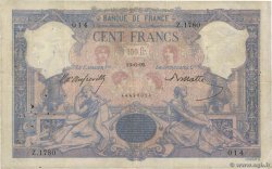 100 Francs BLEU ET ROSE FRANKREICH  1895 F.21.08 fS