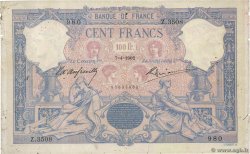 100 Francs BLEU ET ROSE FRANKREICH  1902 F.21.16