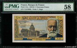 5 Nouveaux Francs VICTOR HUGO FRANKREICH  1959 F.56.02 fST