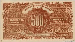 500 Francs MARIANNE fabrication anglaise Faux FRANCIA  1945 VF.11.02x SC