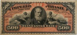 500 Reis BRASILIEN  1880 P.A243a S