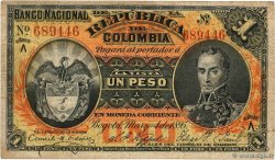 1 Peso KOLUMBIEN  1895 P.234
