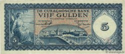 5 Gulden CURACAO  1954 P.38 F+