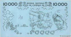 10000 Francs Épreuve ESTADOS DEL OESTE AFRICANO  1977 P.109Ap SC+