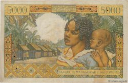 5000 Francs MADAGASKAR  1950 P.049a S