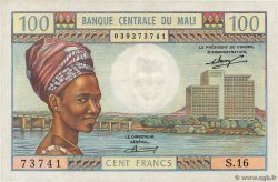 100 Francs MALI  1972 P.11 XF