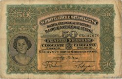 50 Francs SUISSE  1927 P.34c