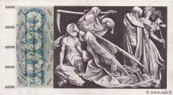 1000 Francs SWITZERLAND  1961 P.52i VF