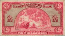 2,5 Gulden SURINAM  1942 P.087b VG
