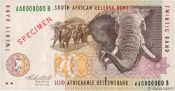 20 Rand Spécimen SUDAFRICA  1993 P.124as AU