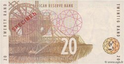 20 Rand Spécimen AFRIQUE DU SUD  1993 P.124as SPL