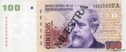100 Pesos Spécimen ARGENTINA  1999 P.351s q.FDC