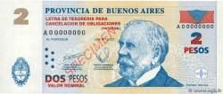 2 Pesos Spécimen ARGENTINIEN  1985 PS.2311s